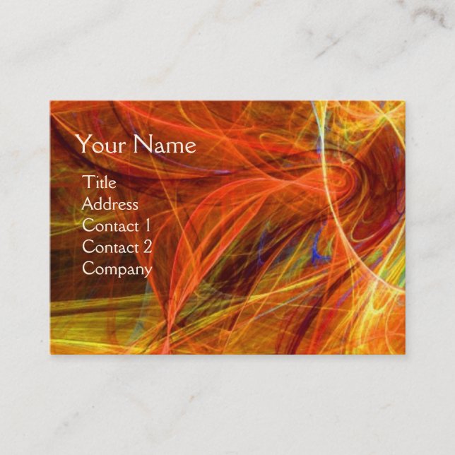 Cartão De Visita Monograma de FOTONAGEM MALUCO Rosa-preto vibrante (Frente)