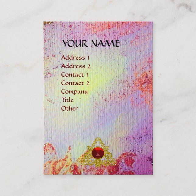 CARTÃO DE VISITA MONOGRAMA DE MEMÓRIAS LUMINOSAS (Frente)