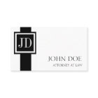 Monograma do advogado do advogado - cabeçalho