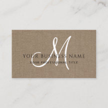 Monograma Mínimo Simples de Castanho de Cacau