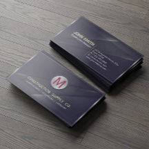 Monograma preto com estrutura metálica de estrutur