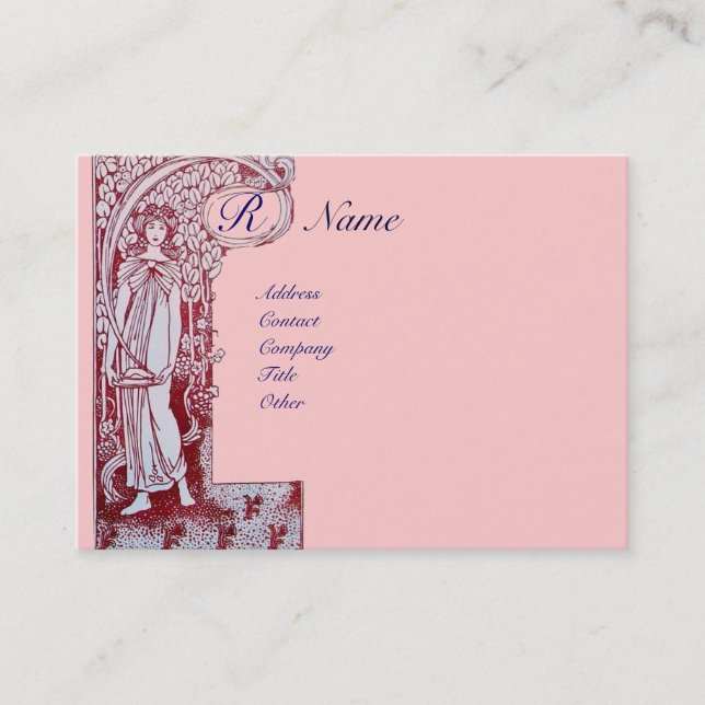 CARTÃO DE VISITA MONOGRAMA RESTAURANTE 2 (Frente)