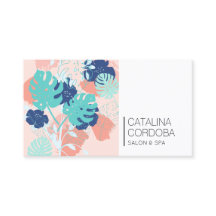 Monstera Leaf Pattern Arts Salon Moderno