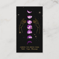 *~* Moon Moon Violeta Fases Roxas + Estrela de Mão