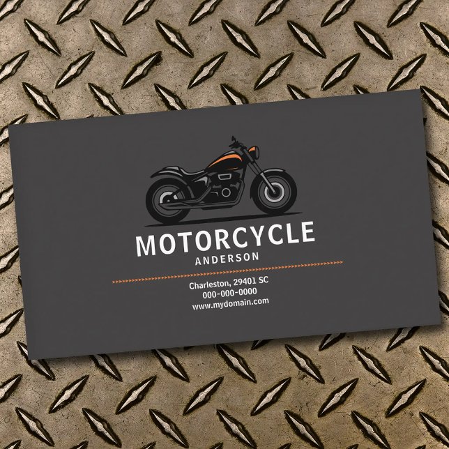 Cartão De Visita Motocicleta (Motorcycle business card)