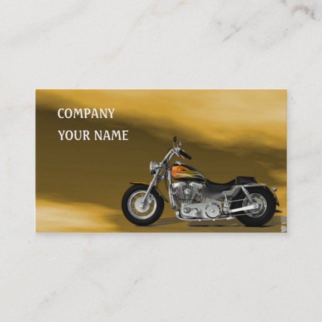 Cartão De Visita Motor Bike (Frente)