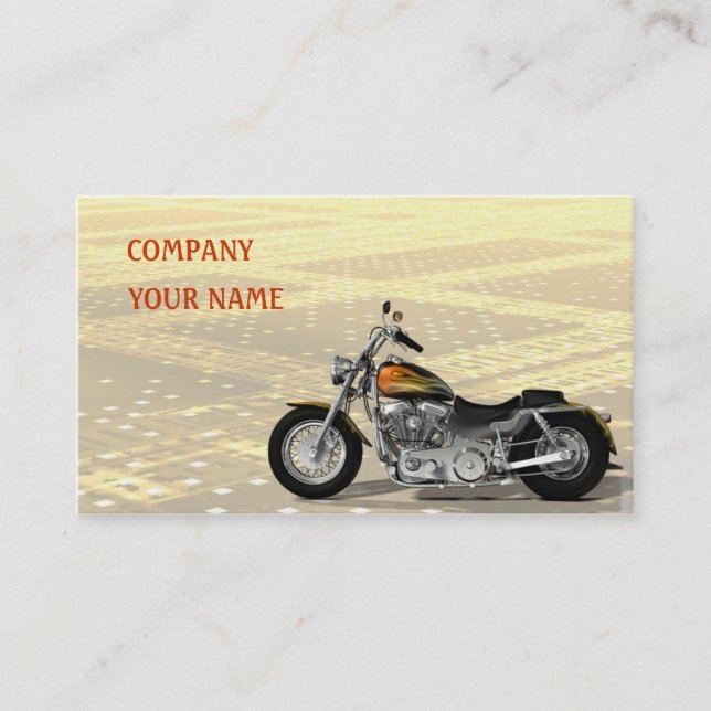 Cartão De Visita Motor Bike (Frente)
