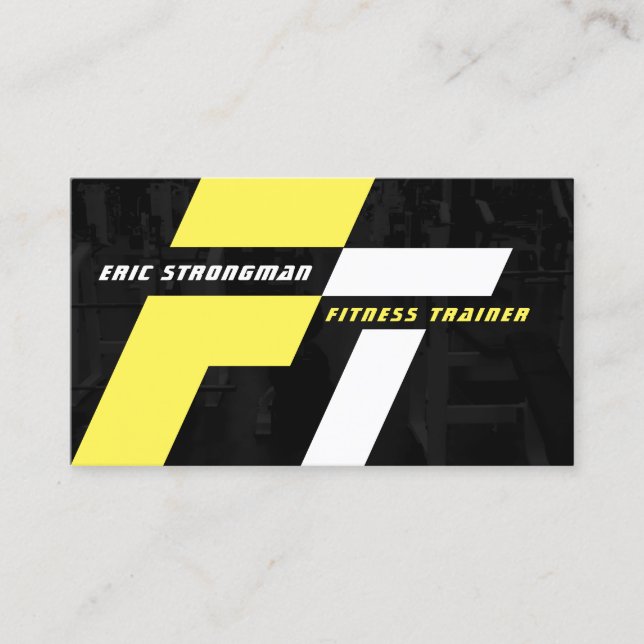 Cartão De Visita Movimento dinâmico moderno (Frente)