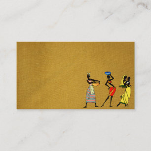 Cartão De Visita Mulheres da África