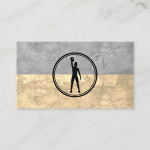 Cartão De Visita Mulheres Levantando O Peso Da Cela Malhação