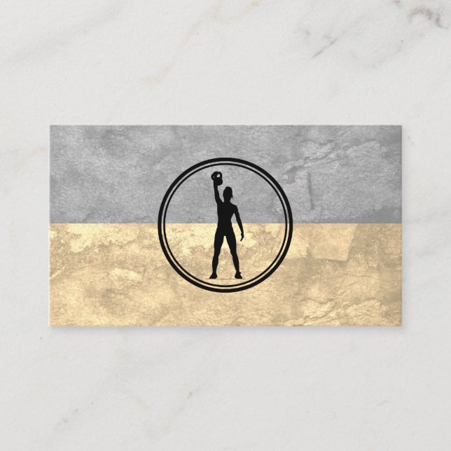 Cartão De Visita Mulheres Levantando O Peso Da Cela | Malhação (Frente)