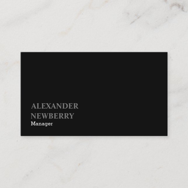 cartão de visita "MULTI BUSINESS" (Frente)