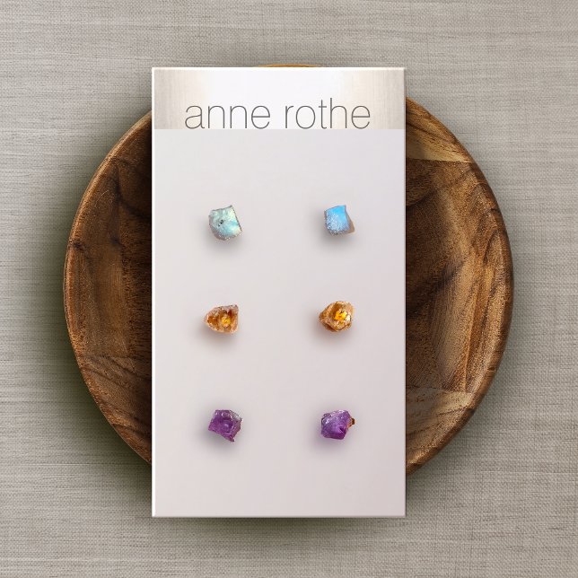 Cartão De Visita Múltiplos Três Orifícios Alvejantes (Criador carregado)