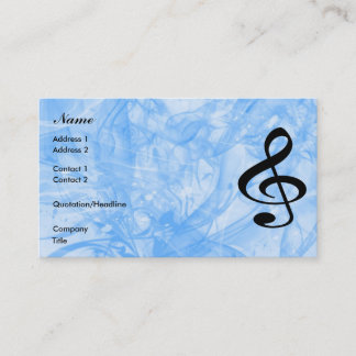Cartão De Visita Música