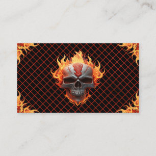 Cartão De Visita Música de Rock Banda Músico de Heavy Metal Guitarr