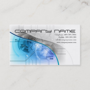 Cartão De Visita Música Teachnique do auto-falante ou da gravaçã