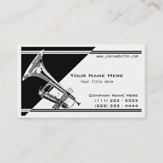 Cartão De Visita Música Trumpet