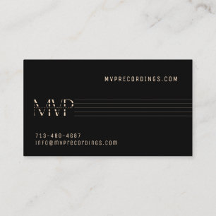Cartão De Visita MVP Business Card