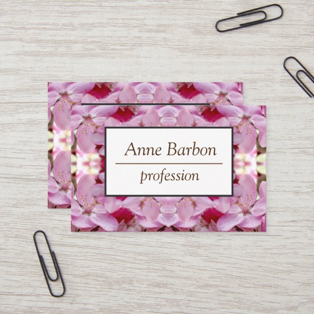 Cartão de visita na moda (Frente/Verso In Situ)