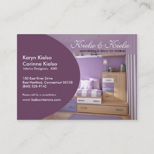 Cartão de visita na moda do perfil de Ovale