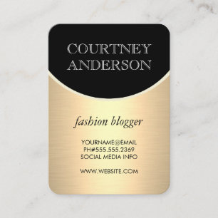 Cartão De Visita Na moda e Trendy