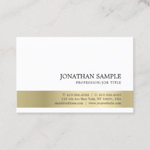 Cartão De Visita Na moda Elegante moderno profissional - aspecto Do