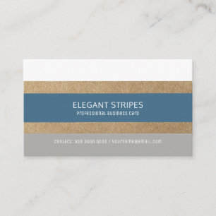 Cartão De Visita na moda moderna stripes profissional