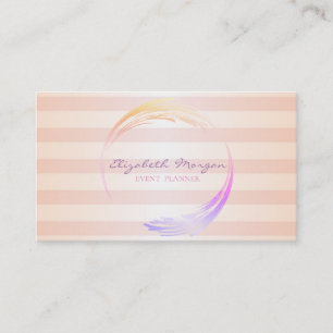 Cartão De Visita Na moda Moderno com distribuição