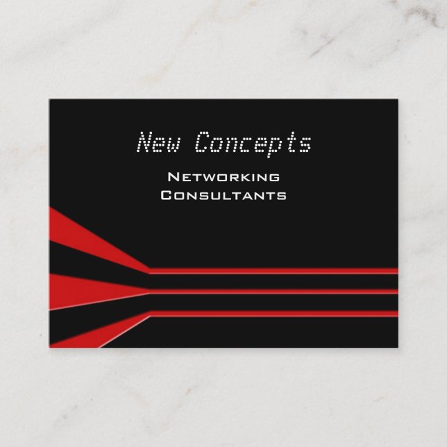 Cartão De Visita Na moda profissional (Frente)