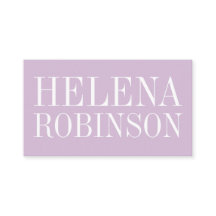 Na moda simples roxo/violeta pastel minimalista