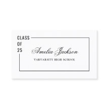 Na moda Trendy Classe De 25 Graduação