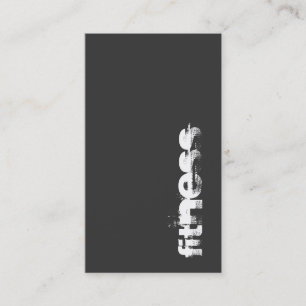 Cartão de visita Na moda vertical Malhação Esporte