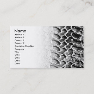 Cartão De Visita Na trilha