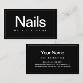 Cartão De Visita Nail Salon