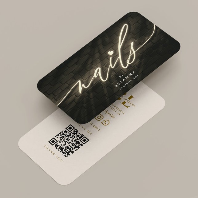 Cartão De Visita Nail Tech Nail Artist Manicure Specialist Sand (Nail Tech Nail Artist Manicure Specialist Sand Business Card

)