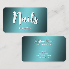 Cartão De Visita Nail Technician