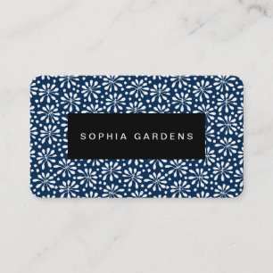 Cartão De Visita Name Plate - Pattern 020818
