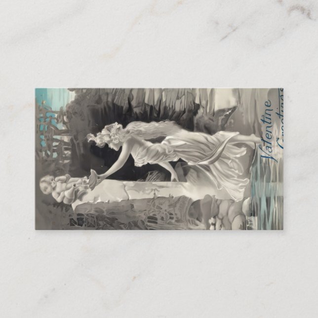 Cartão De Visita Namorados Anjo e Deusa (Frente)