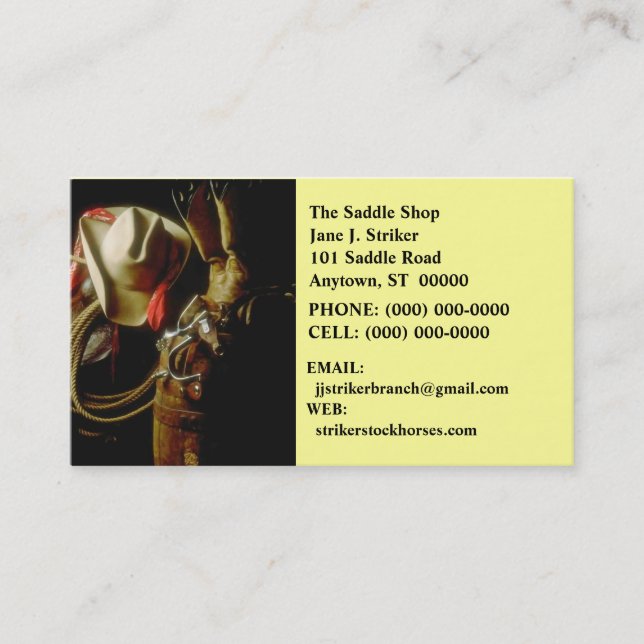 CARTÃO DE VISITA NASCER DO SOL NO CHAPÉU DE VAQUEIRO OCIDENTAL DOS (Frente)