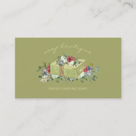 Cartão De Visita Natural Green Soap