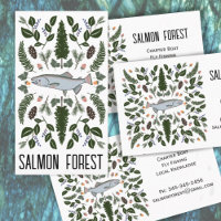 Natureza Única de Pesca do Salmão Pescado PNW Botâ