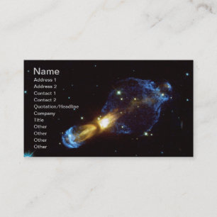Cartão De Visita Nebulosa podre do ovo de NASAs