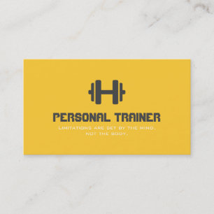 Cartão De Visita Negócio pessoal da malhação do Gym do exercíci