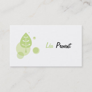 Cartão De Visita Negócio porque - Mapa de visita Landscape