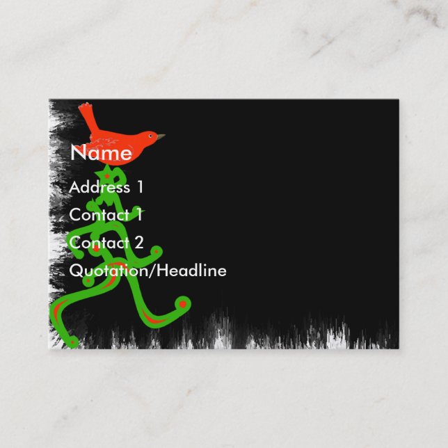 Cartão De Visita Negócios de Natal (Frente)