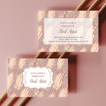 Negócios de Técnica de Unhas Floral Blush