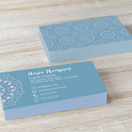 Cartão De Visita Negócios mínimos profissionais simples e modernos