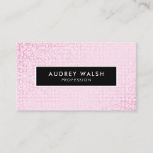 Negra-Negra-Rosa Na moda Faux