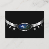 Negra Nobre e Silver Amulet Blue Marble