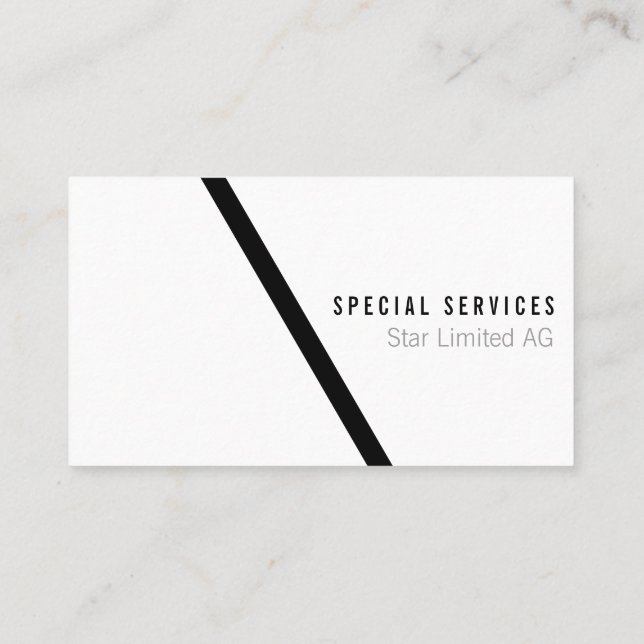 Cartão De Visita Negrito Geométrico (Verso)